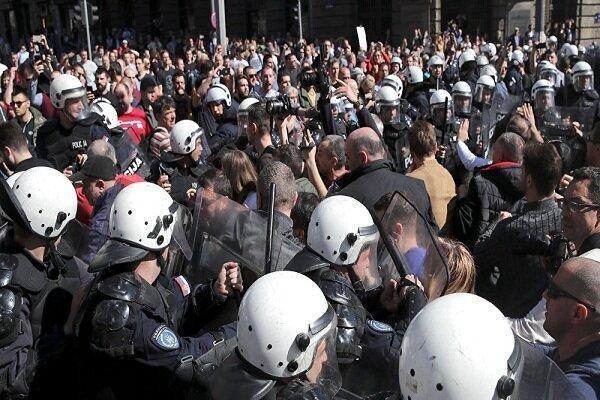 صربستان بار دیگر شاهد تظاهرات ضد دولتی است