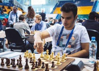 پیروزی طباطبایی در دور پنجم مسابقات آزاد شطرنج سوئیس