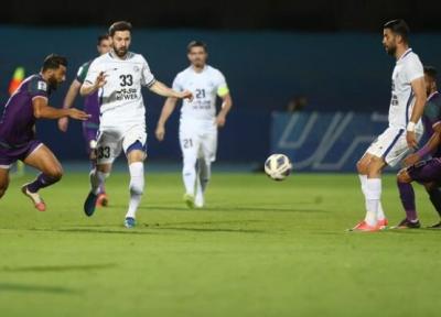 پیروزی سخت استقلال برابر الشرطه در نیمه اول، یک مدافع قفل را شکست
